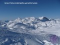 Nádherný pohled na panoramata s vrcholkem Gross Prielu